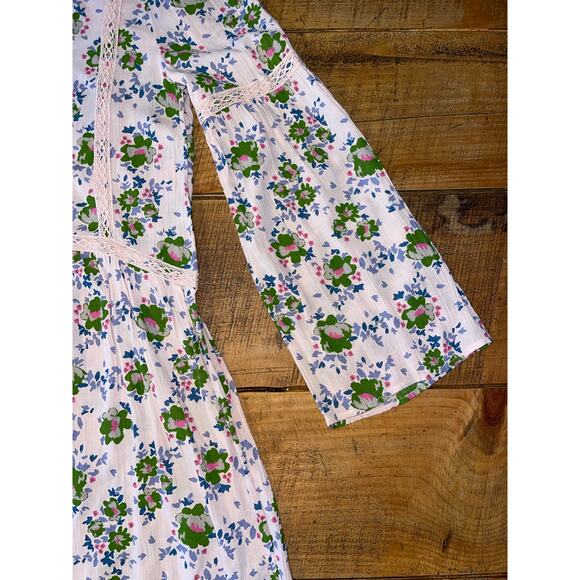 Womens Matilda Jane Like A Lady Tunic Floral‎ Crochet Lace Baby Doll Size XS - Picture 2 of 7